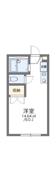 レオパレス藤本IIの間取り画像