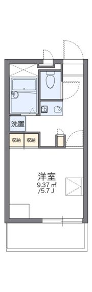 レオパレス七道の間取り画像