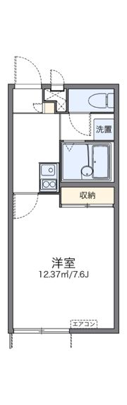 レオパレス美原長田の間取り画像