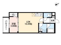 ラウレア浜寺（ラウレアハマデラ）の間取り画像