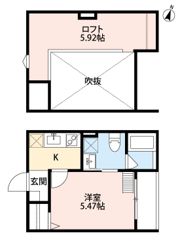 AKレジデンスの間取り画像