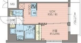 エスタート御幣島（旧:ディームス御幣島）の間取り画像