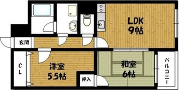 さんさん美章園の間取り画像