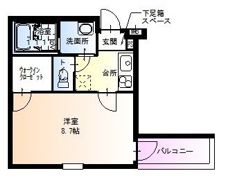 フジパレス鳳中ノースの間取り画像