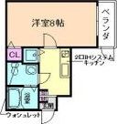 ガゼルノア加島Iの間取り画像