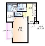 フジパレス上野芝の間取り画像