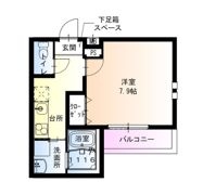 フジパレス北花田駅東の間取り画像