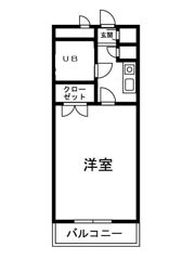 シャルマンフジ浜寺公園壱番館の間取り画像