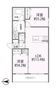【新築】グラン今里NORTHの間取り画像