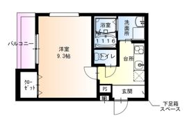 フジパレス鳳中町V番館の間取り画像