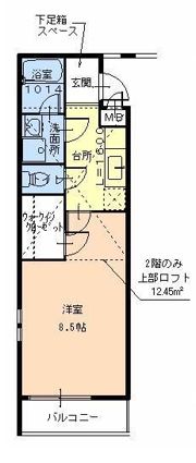 フジパレス 黒土の間取り画像