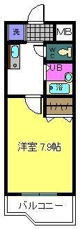 ピュール絆の間取り画像