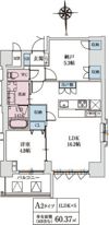 スプランディッド上本町WESTの間取り画像
