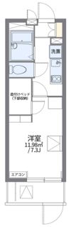 レオパレスサウスリーの間取り画像