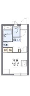 レオパレス桜通りの間取り画像