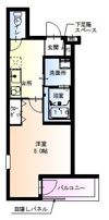 フジパレス我孫子前I番館の間取り画像
