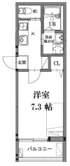 エスクード凪の間取り画像