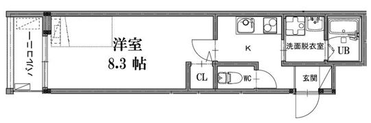 エスクード凪の間取り画像