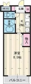 アロース我孫子東の間取り画像