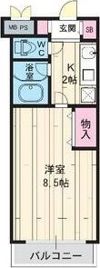 アロース我孫子東の間取り画像