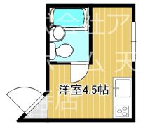 エクラ阿倍野の間取り画像