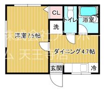 リファインフラッツの間取り画像