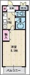 アロース我孫子東の間取り画像