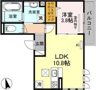SALLY GARDENの間取り画像
