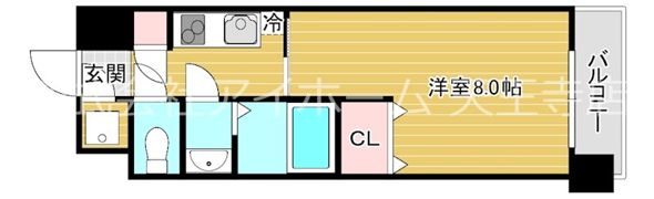 オルフェア鶴ヶ丘駅前の間取り画像