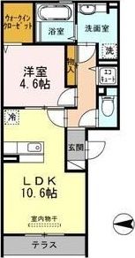 【D-room】シティパルの間取り画像
