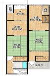 住吉区遠里小野7丁目テラスの間取り画像