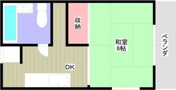 寿マンションの間取り画像