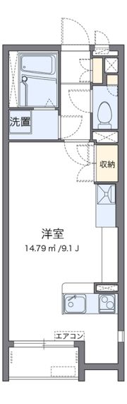 レオネクストGAIAの間取り画像