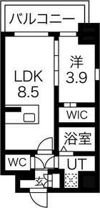 エスリードレジデンス梅田マークスの間取り画像