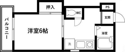 第2門口マンションの間取り画像