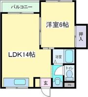 ラパンジール住吉大社の間取り画像