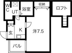 ディー・シモンズ西梅田の間取り画像