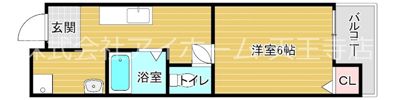 我孫子文化の間取り画像