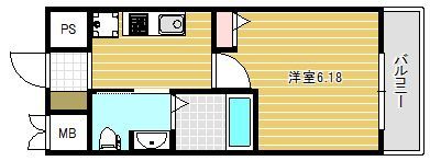 グランパシフィック聖天坂の間取り画像