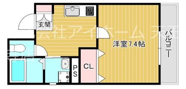 アクアパレスの間取り画像
