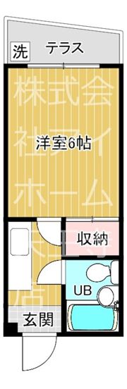 サトーハイツの間取り画像