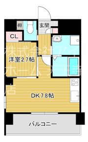 エセリアル清水丘の間取り画像