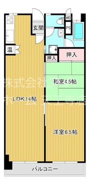 コーポあびこの間取り画像