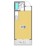 玉出ハイツの間取り画像
