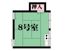 オリエントアパート長橋の間取り画像