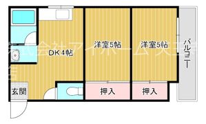 ホルムグランデ帝塚山の間取り画像