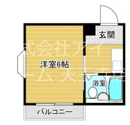 ハイム山之内の間取り画像
