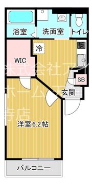 T’s TERRACE Higashisumiyoshi Dの間取り画像