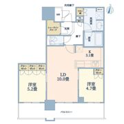 ブランズタワー梅田Northの間取り画像