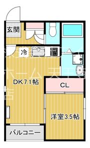 Haq Terraceの間取り画像